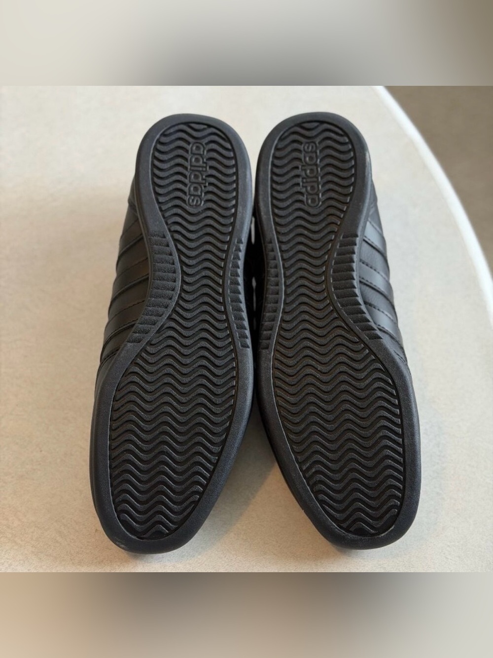 Adidas Black Elastic Mary Jane Shoes - Picture 5 of 7